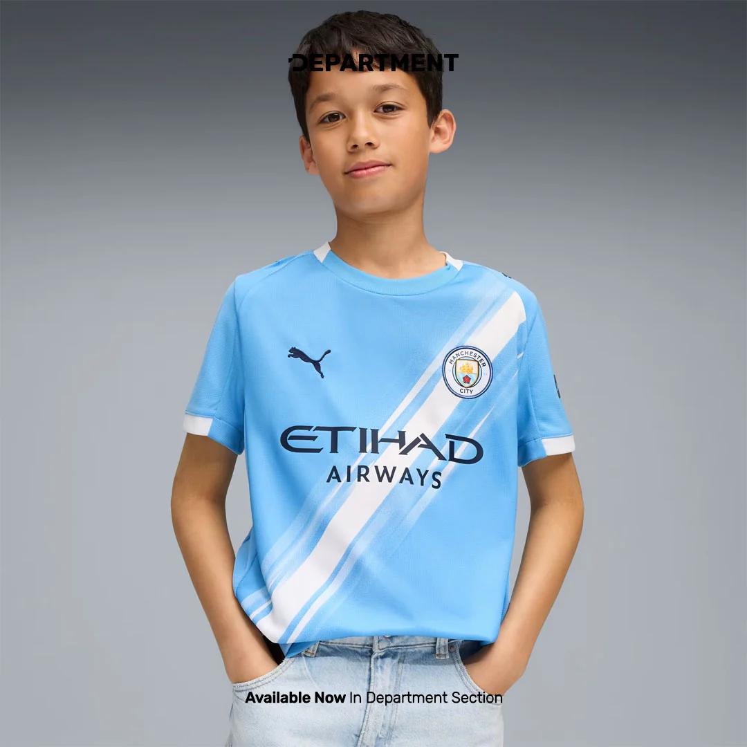 PUMA MANCHESTER CITY 25/26 JR HOME REPLICA - Image 3